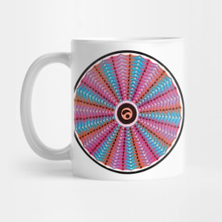 Handmade Colored mandala pattern drawing art Mug